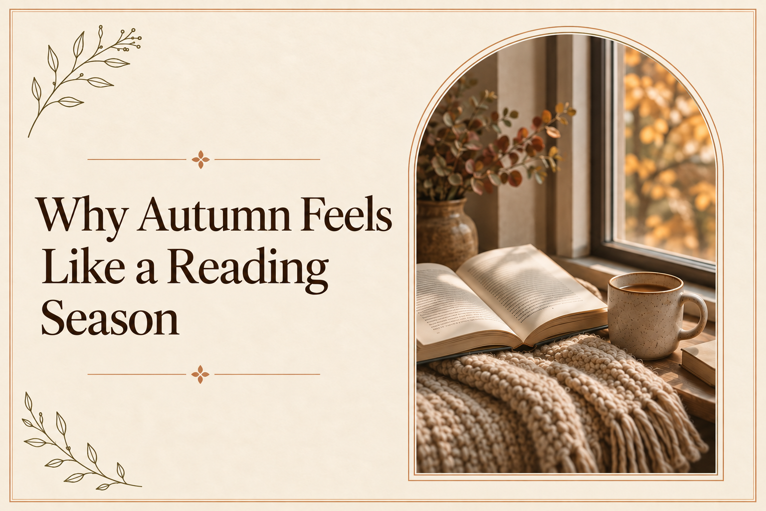 Why Autumn Feels Like a Reading Season