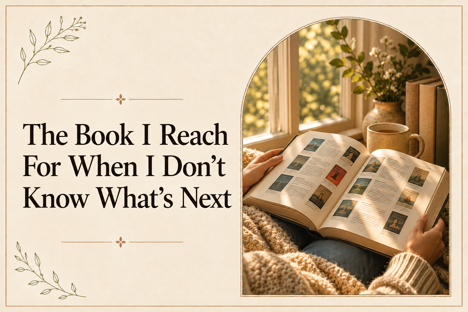 The Book I Reach For When I Don’t Know What’s Next